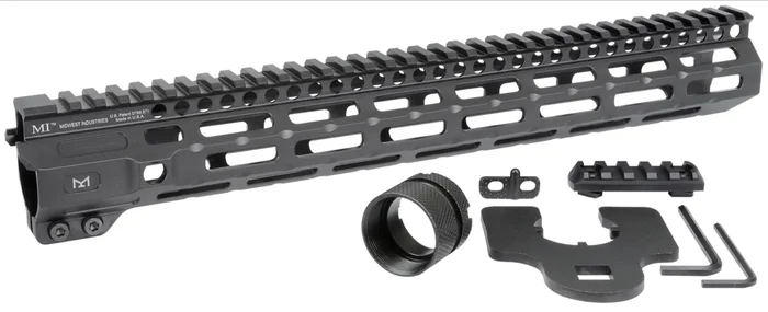 MI-CRM14 – Midwest Industries Inc Combat Rail One Piece Free Float Handguard, M-LOK(TM) compatible