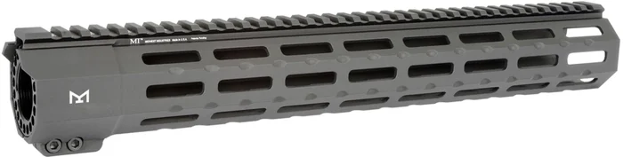 MI-SP15M-BLK – Midwest Industries Inc SP-Series (Suppressor Compatible) One Piece Free Float Handguard, M-LOK(TM) compatible