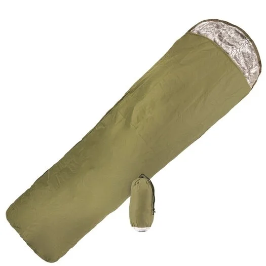 Mil-Tec Bivvy sac de bivouac de survie, vert olive