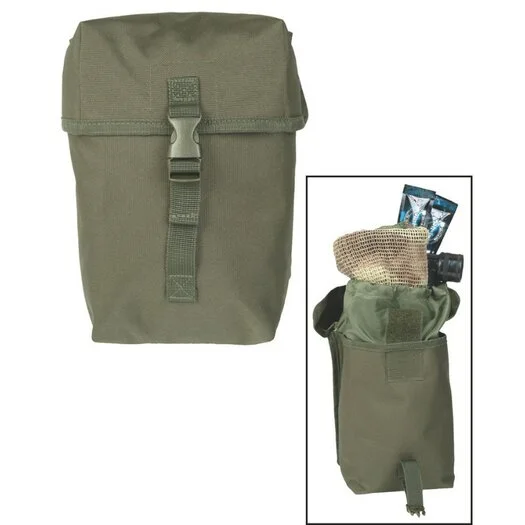 Mil-Tec pochette utilitaire Molle, grande, vert olive