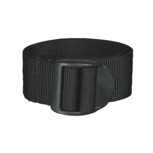 Mil-Tec sangle d’emballage 25 mm x 60 cm avec boucle, noir