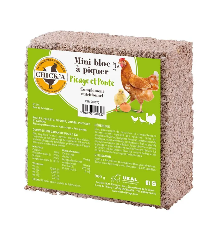Mini-bloc à piquer CHICK’A