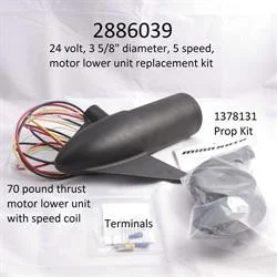 Minn Kota Trolling Motor Part – MTR ASY 3.62 SC FW 70/PRP KIT – 2886039