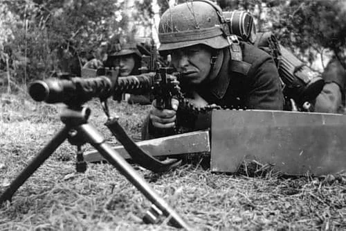 Mitrailleuse Maschinengewehr 34 Allemande Avec Bipied Denix Premium