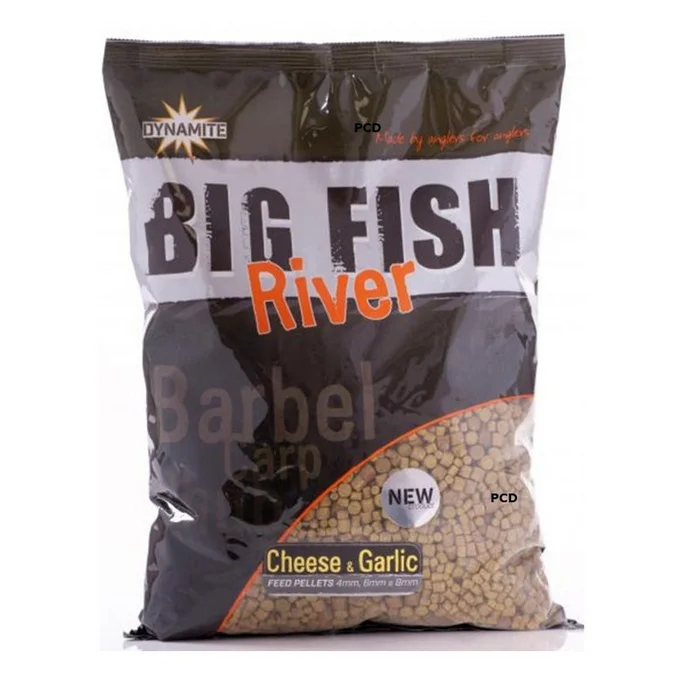 Mix Pellets Dynamite Baits Big Fish River Cheese & Garlic Pellets 1KG800
