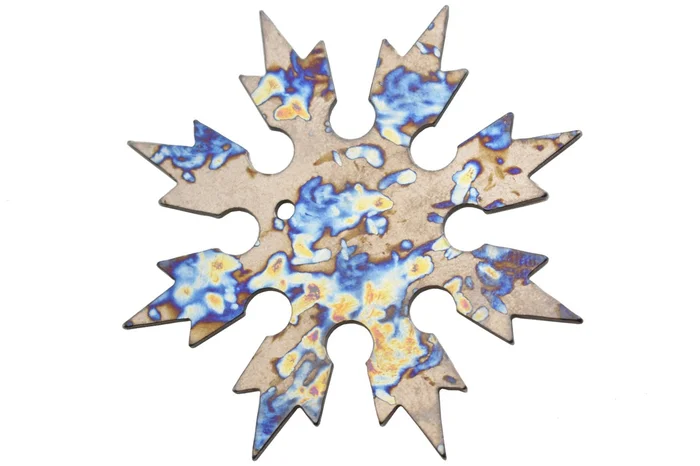 MKSH1Ti Maxknives Shuriken 8 branches en Titane anodisé
