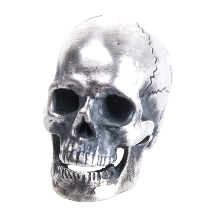 MKSKA1 – Tête de mort en argent