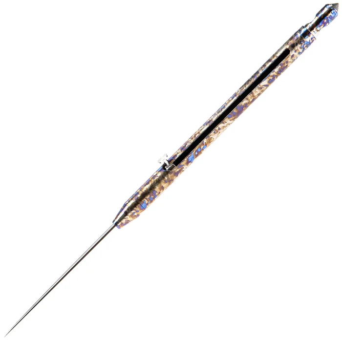 MKTPLTACBV+ – MaxKnives Toothpick OTF Tactical brise vitre Titane Crazy