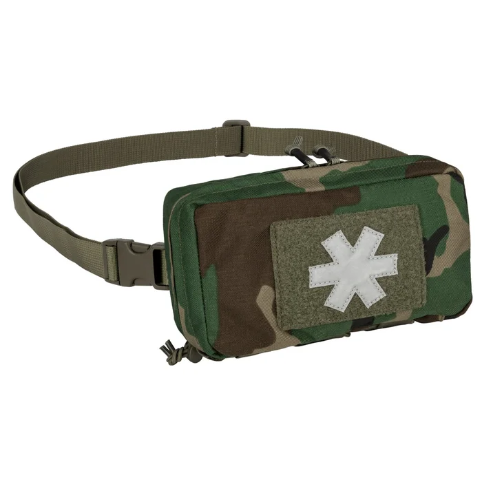 MO-M02-CD-03 – Helikon Tex Kit individuel modulaire premier secours Cordura US Woodland camo
