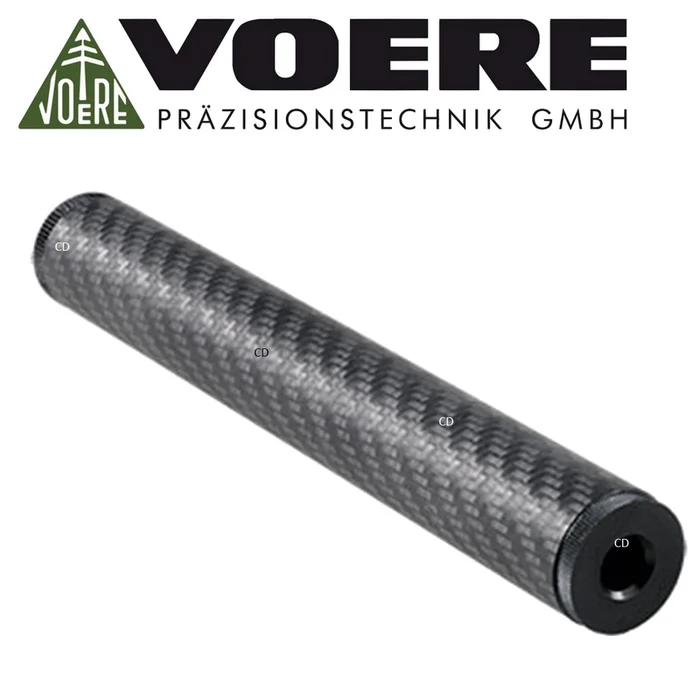 Modérateur De Son Carbone Voere Pour Carabine K15 22LR