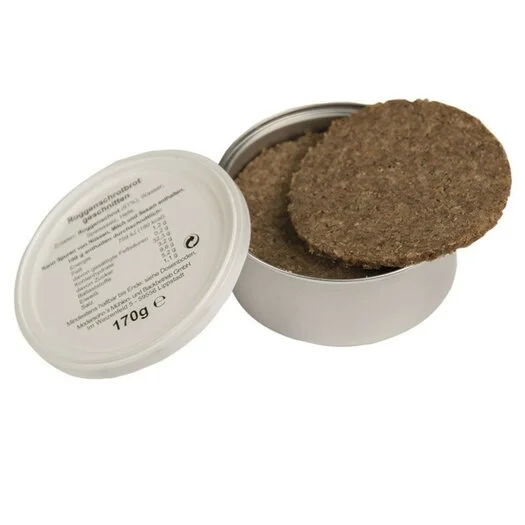 Modersohn pain de seigle de la Bundeswehr en boîte, 170g