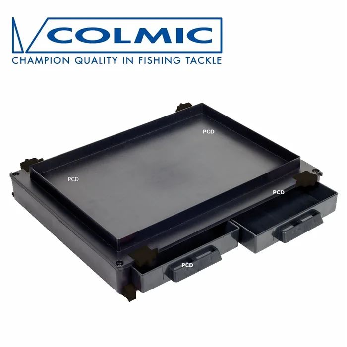 MODULE COLMIC 2 TIROIRS FRONTAUX AVEC PORTE BDL NOIR-NOIR