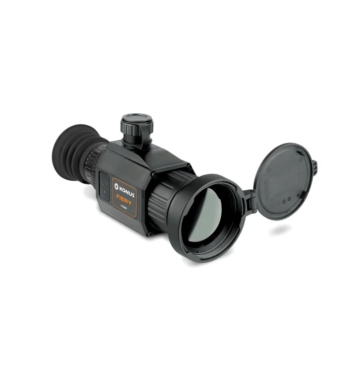Monoculaire vision thermique konus fiery clip-on 2.1x-16.8x 10 reticules