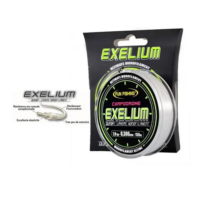 Monofilament Carpodrôme Fun Fishing Exelium 150M