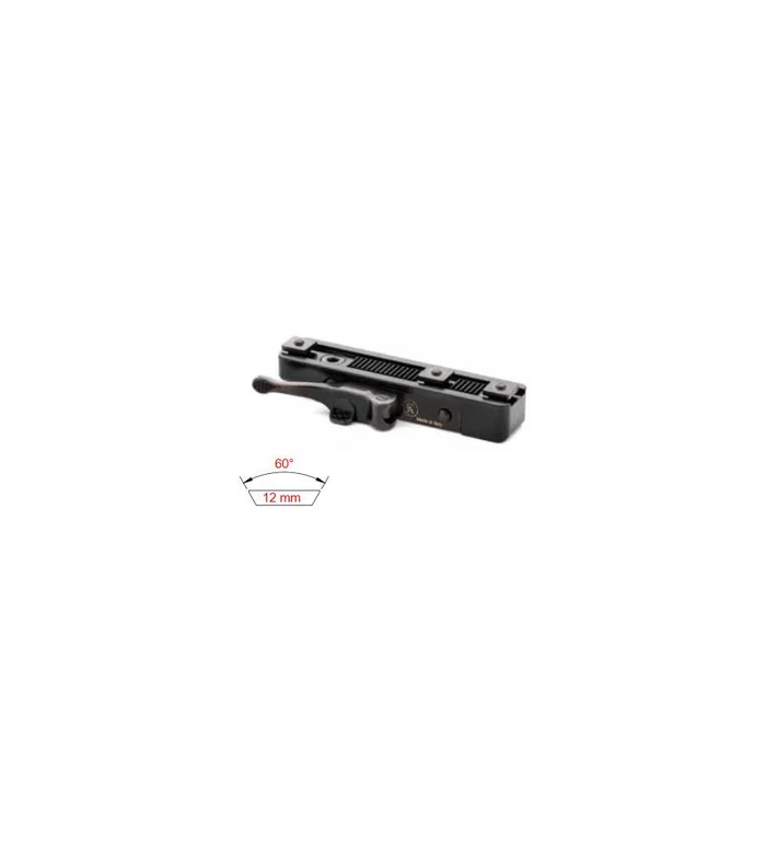 Montage amovible Contessa pour rail de 12 mm – Rail Swarovski