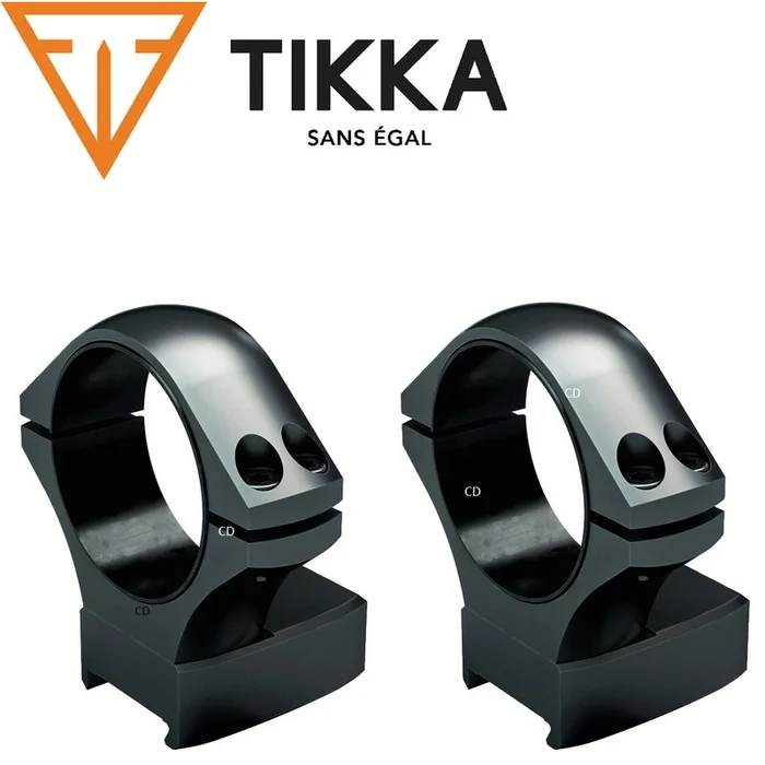 Montage Complet Fixe Prise Directe 30mm Rail Tikka