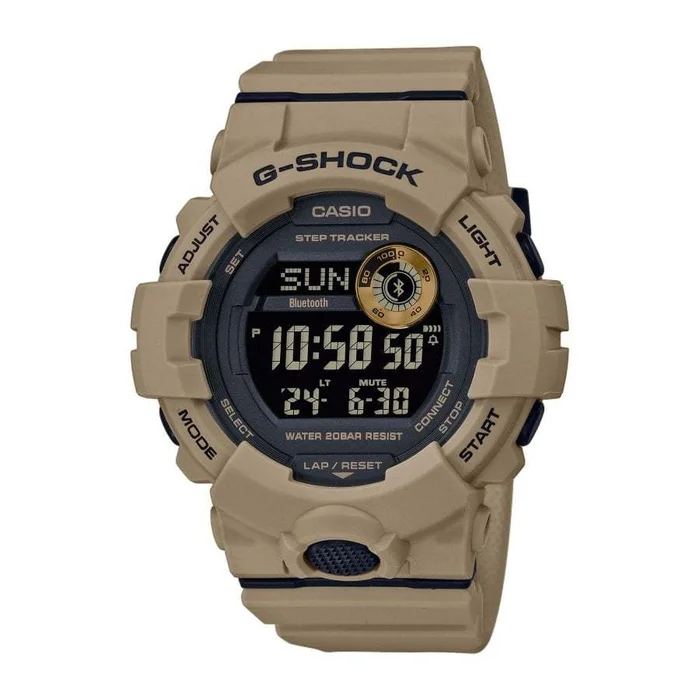 Montre G-Shock G-Squad GBD-800UC (connectée) tan