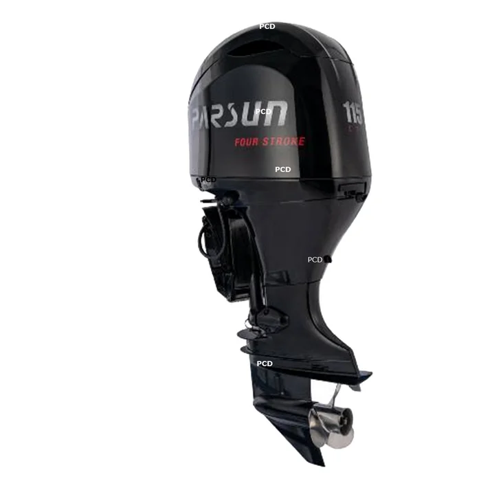 Moteur Thermique Parsun 115 Cv Commande A Distance Avec Trim Et Tilt Electriques