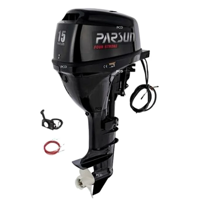 Moteur Thermique Parsun 15 Cv Arbre Long Commande A Distance