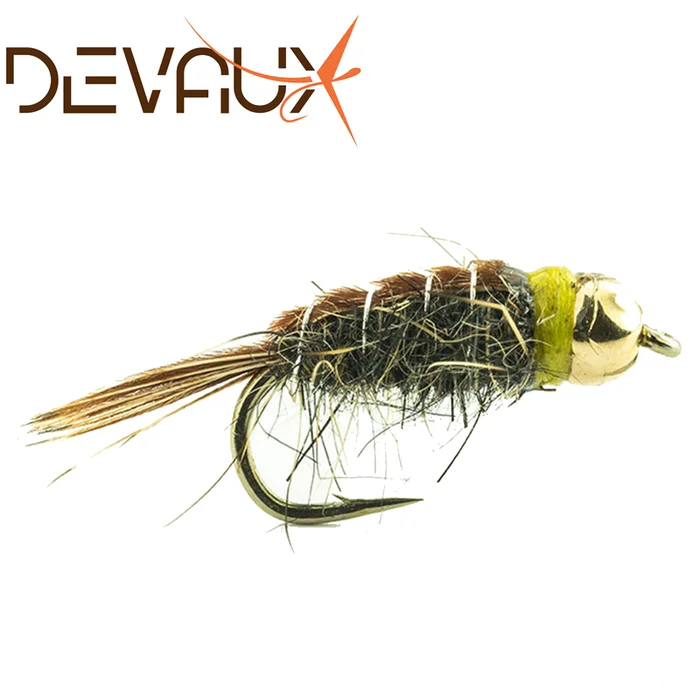 MOUCHE DEVAUX NYMPHE AVEC BILLE LAITON JBNB13 PAR 3