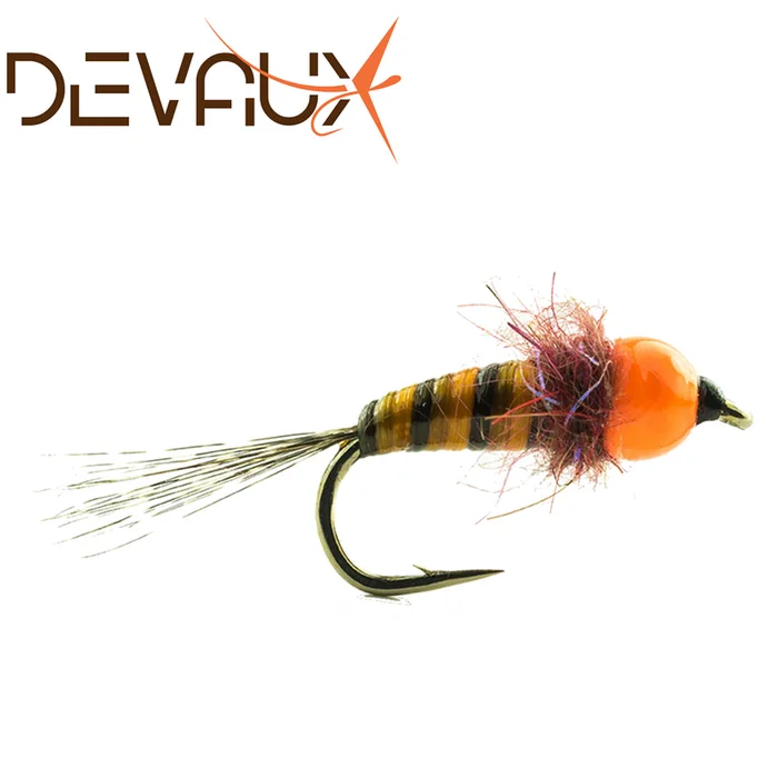 MOUCHE DEVAUX NYMPHE BILLE TUNGSTENE JBNT12 PAR 3