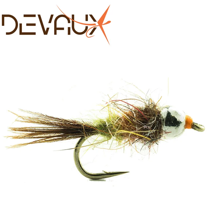 MOUCHE DEVAUX NYMPHE BILLE TUNGSTENE JBNT18 PAR 3