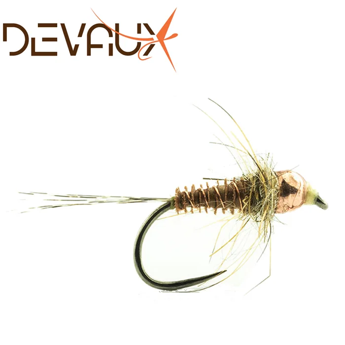 MOUCHE DEVAUX NYMPHE BILLE TUNGSTENE JBNT27 BL PAR 3