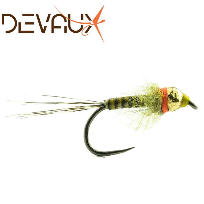 MOUCHE DEVAUX NYMPHE BILLE TUNGSTENE JBNT38 BL PAR 3