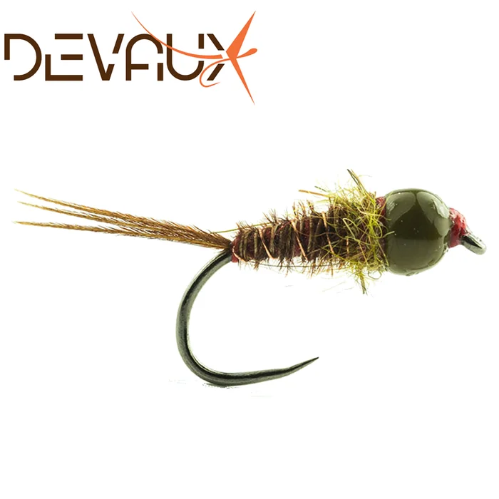 MOUCHE DEVAUX NYMPHE BILLE TUNGSTENE JBNT39 BL PAR 3