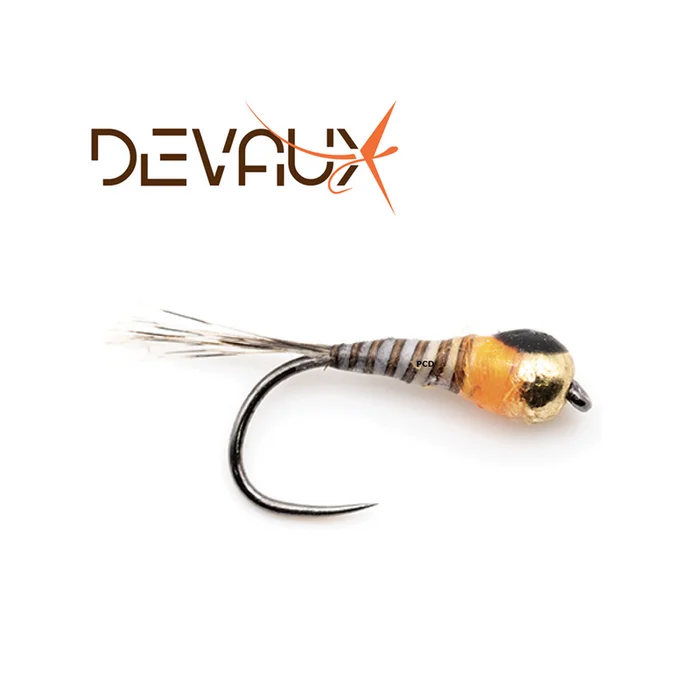 MOUCHE DEVAUX NYMPHE PERDIGONE TUNGSTENE PERDI101 BL PAR 3