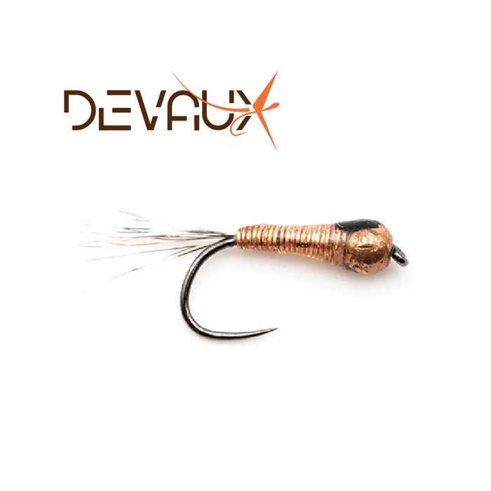 MOUCHE DEVAUX NYMPHE PERDIGONE TUNGSTENE PERDI102 BL PAR 3