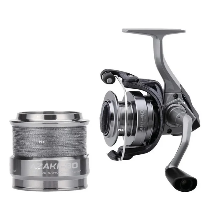 Moulinet Okuma Azaki 40 FD + Tresse