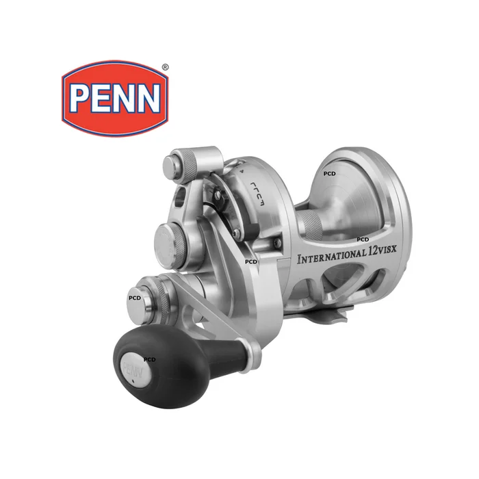MOULINET PENN INTERNATIONAL 30 VISX SILVER