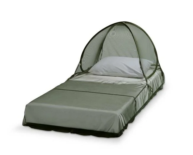 Moustiquaire escamotable Care Plus, 1 personne, imprégnation Durallin®, verte