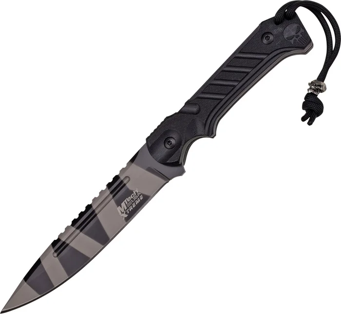 MTX8121BKC MTech Xtreme Fixed Blade Urban Camo Black