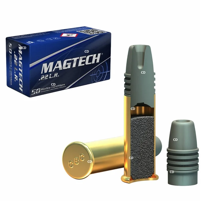 Munitions Magtech Subsoniques 22LR 40 Grains Par 50