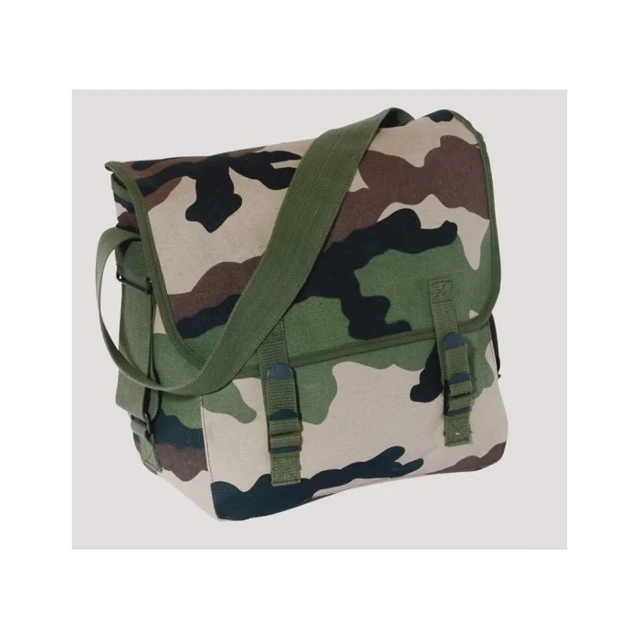 Musette Camouflage CE 100% Coton