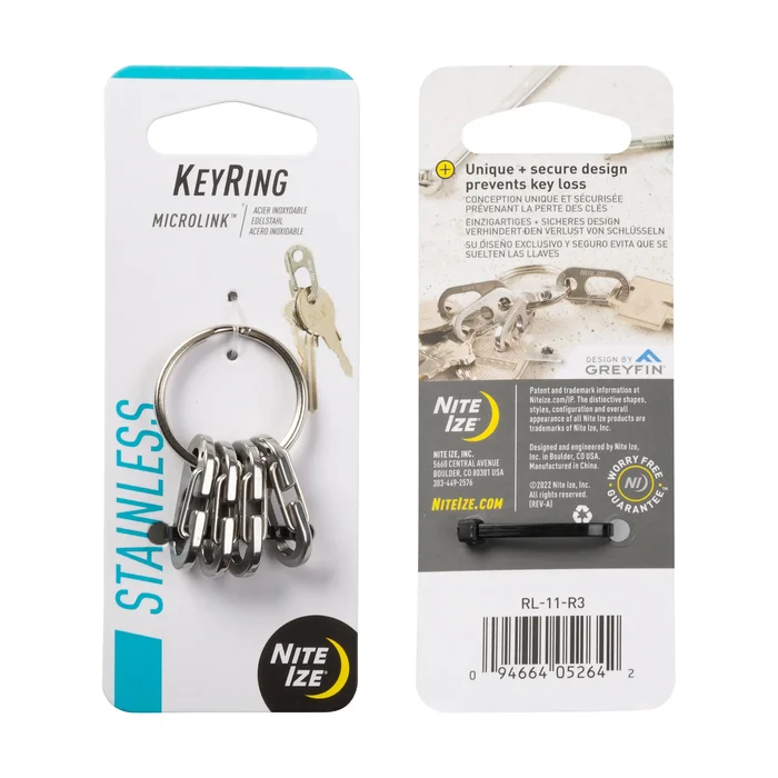 N05264 – Nite Ize porte clefs Keyring Microlink