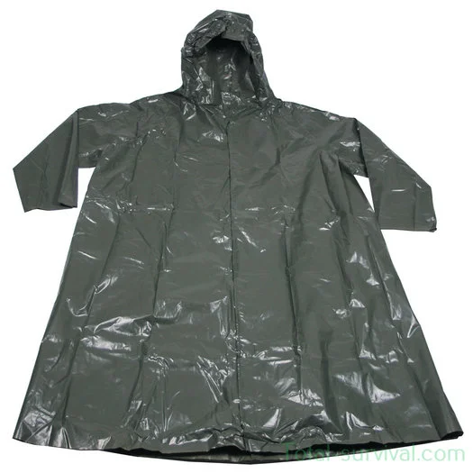 NBC/CBRN poncho armée tchèque JP 75, vert