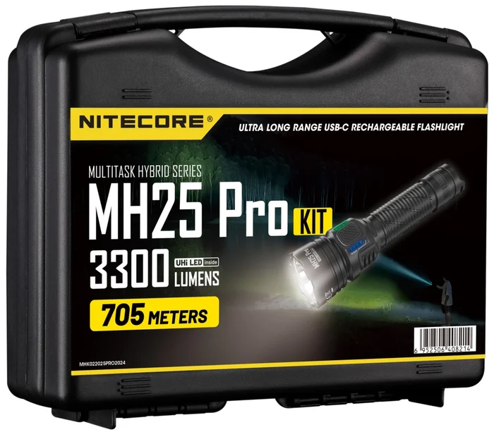 NCMH25PROPK1 – NITECORE MH25PRO Kit Multitask Hybrid – 705Lm