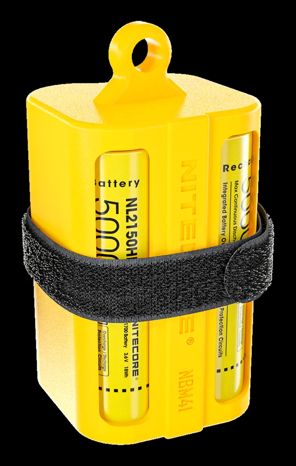 NCNBM41J – NITECORE Etui de transport pour 4x accus 21700/18650