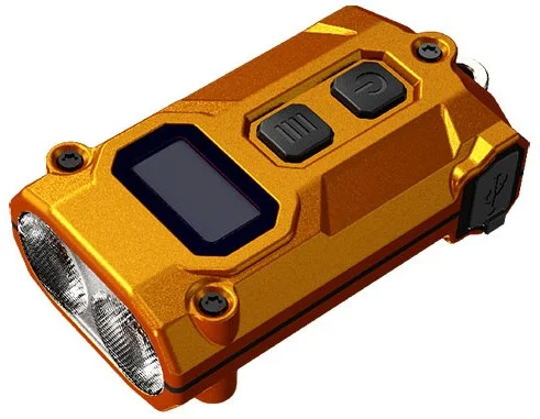 NCTINI3OR – NITECORE Lampe porte-clés Tini 3 Orange – 600Lm