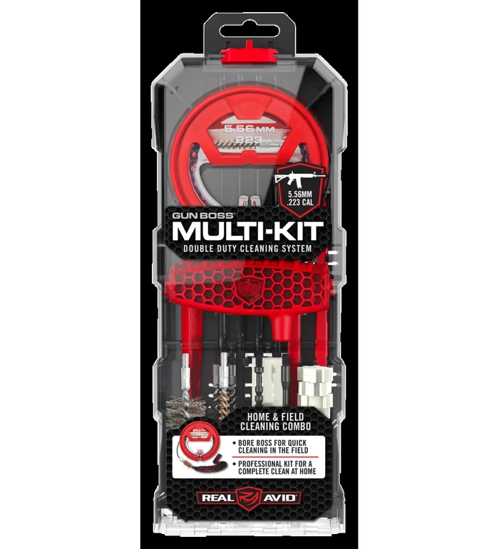 Nécessaire de nettoyage Gun Boss Multi-Kit Real Avid