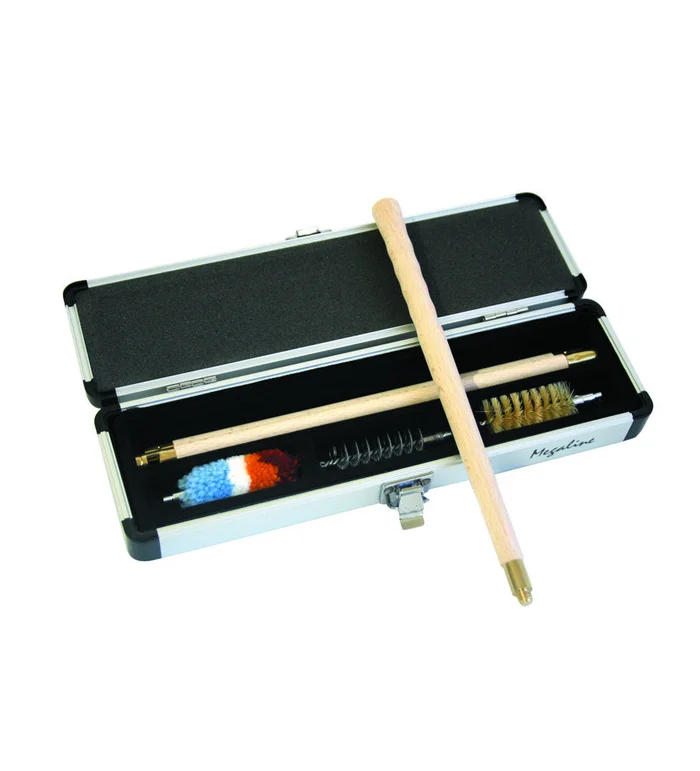Nécessaire de nettoyage pour fusil Cal. 12 – Boite alu