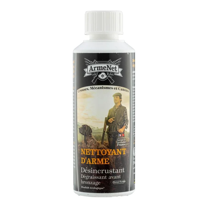 Nettoyant d’Arme Armenet – Flacon 250 ml – Puissant et Efficace – Entretien Optimal des Armes