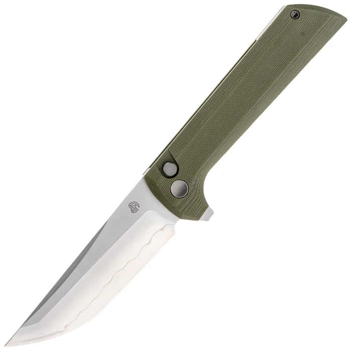 North Mountain Blade CHOP 2 San Mai SD-Magic Green G10