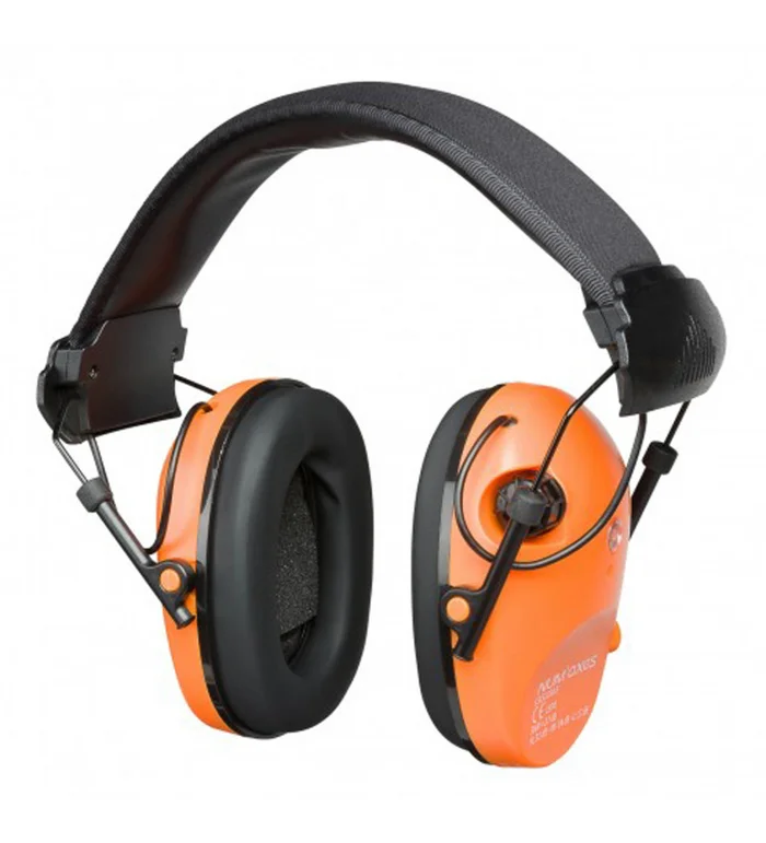 NUM&rsquo;AXES – Casque antibruit électronique CAS1034 Orange