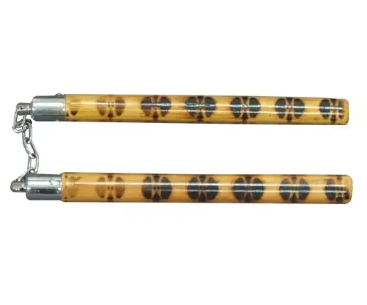 Nunchaku tradition en bois déco – NC275C