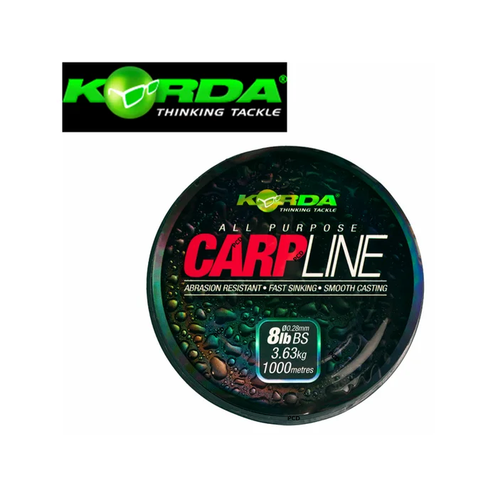 Nylon Korda Carp Line Vert 1000m