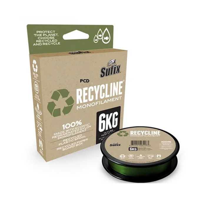 Nylon Recycline Sufix 100% Premium Mono 300M Vert